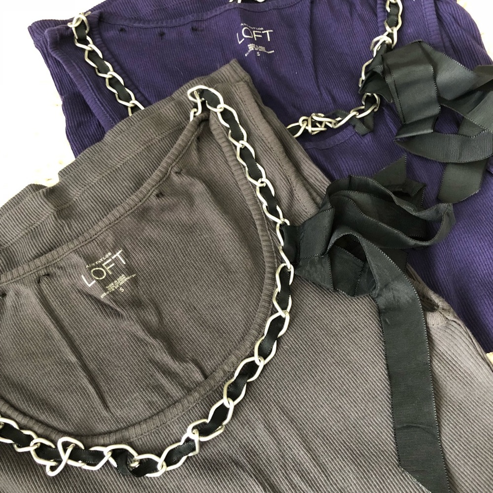 2 chain & bow tanks